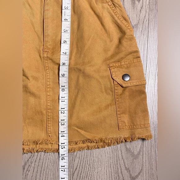Aeropostale Women’s Mini Skirts Bundle – Mustard & Denim, Sizes S & 0, NWT - Picture 6 of 14